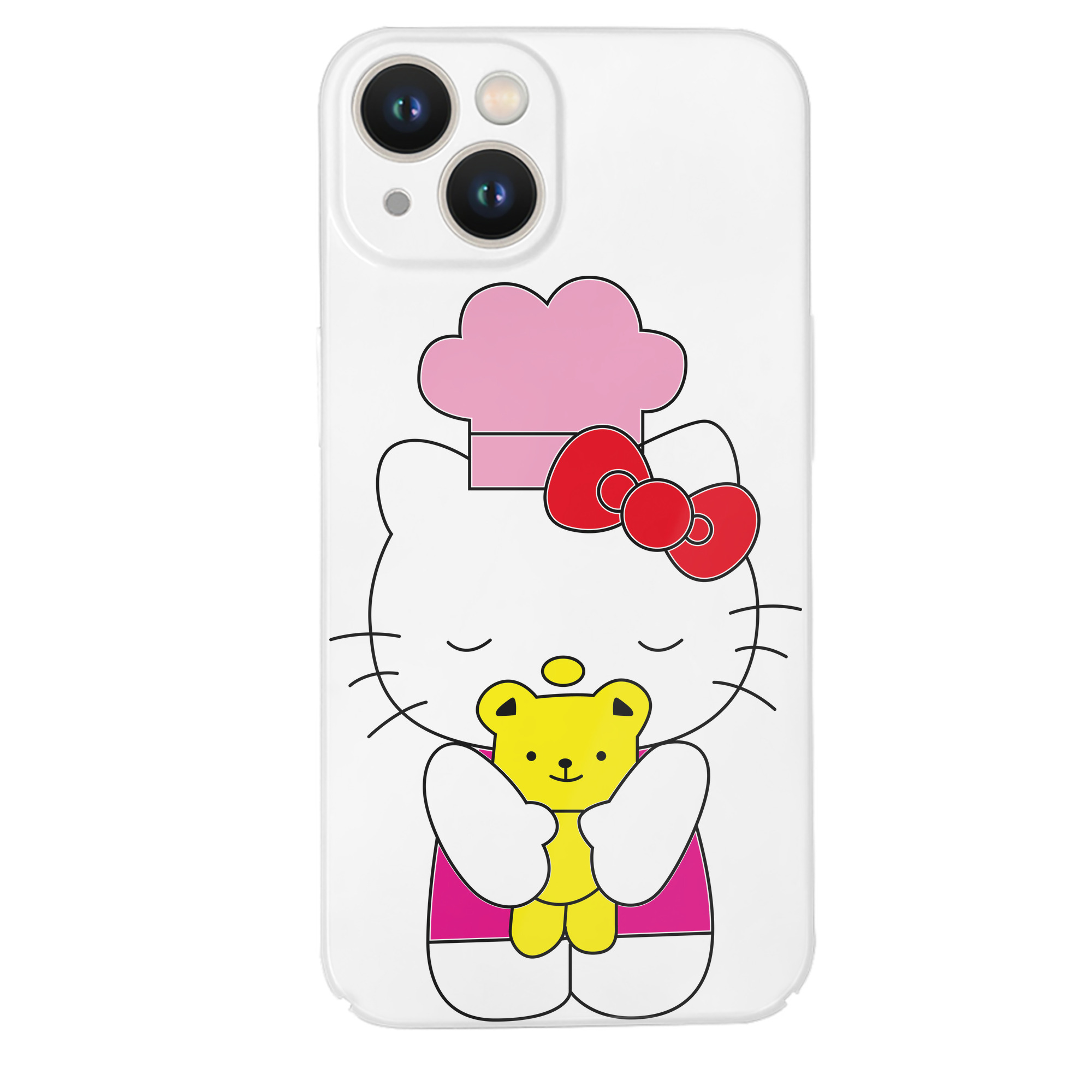 （画像用） Hello Kitty ハローキティ 【iPhone 14シリーズ対応】ハードケース